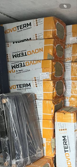 Утеплитель Novoterm Вентфасад 80 кг/м³ 100 мм (0,6 х 1 м) 1,8 м²