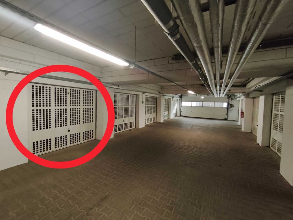 Wynajęcie Garażu pod budynkiem mieszkalnym - Potrzebowskiego 12