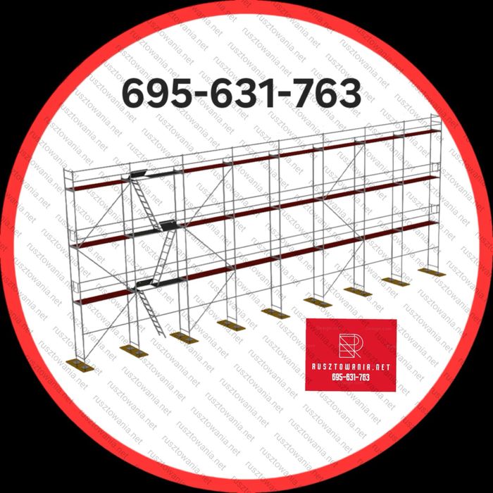 Rusztowanie 210m2  typ PLETTAC  NOWE