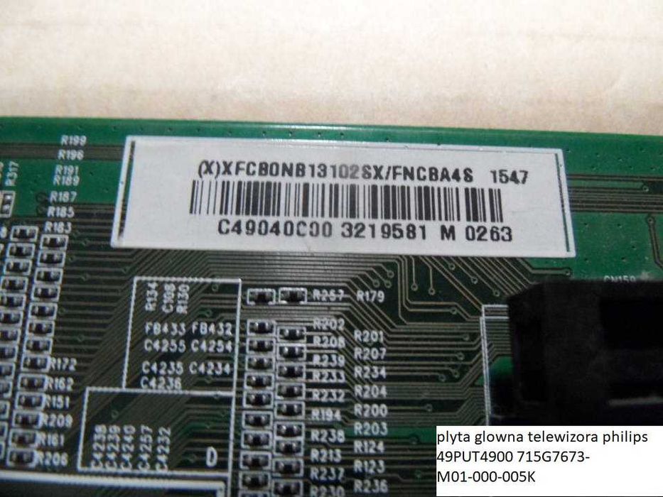 plyta glowna telewizora philips 49PUT4900