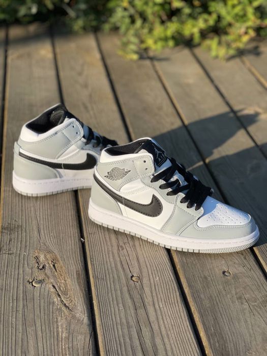 Buty Nike Air Jordan 1 Mid Smoke Grey 36-45 unisex trampki