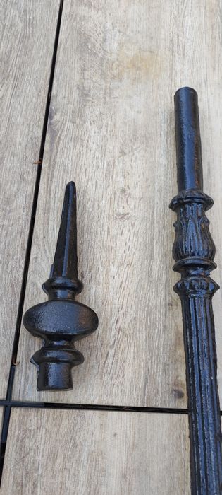 Tralki żeliwne ozdobne 80 cm – NOWE – 120 szt. / balustrada / schody / ogrodzenie
