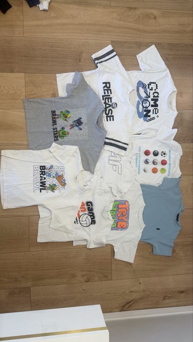 Paczka koszulki t-shirt chlopiec 140 146