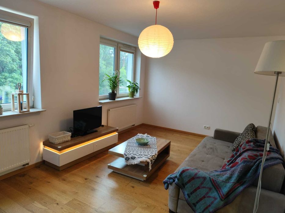 Mieszkanie 34 m² na zamkniętym osiedlu – ul. Samorządwa 7