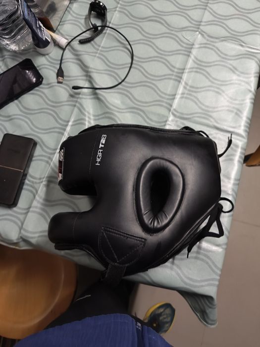 RDX Head Guard HGR-T2 BAR Preto capacete de luta