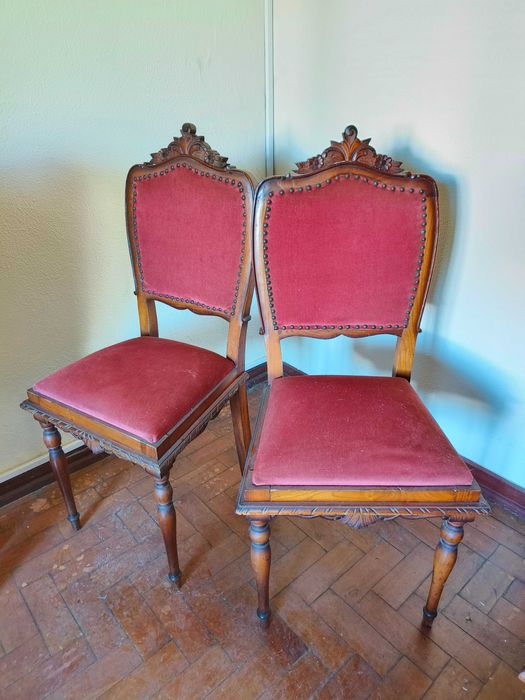 Conjunto de Quarto Vintage em Madeira