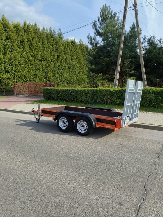 DMC 2000 kg. BAOS mocna przyczepa pod minikoparkę