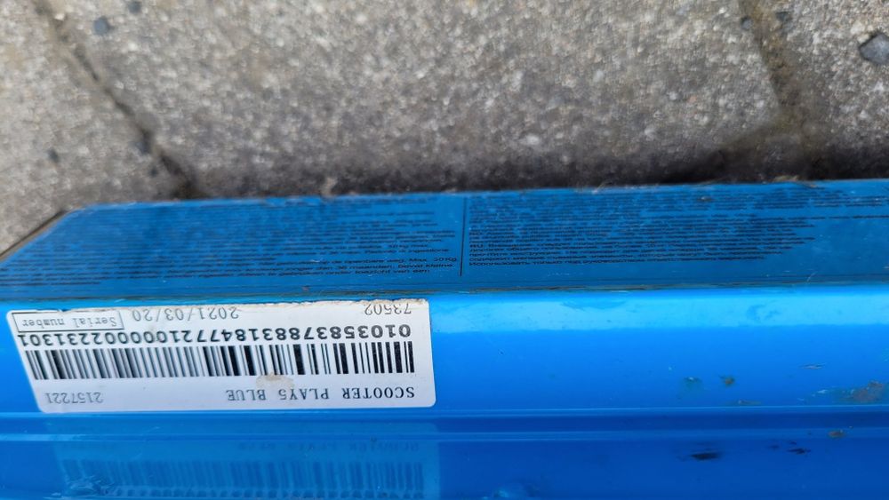 Hulajnoga Oxelo Scooter Play5 Blue