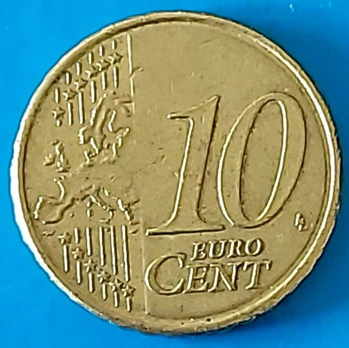 10 Cêntimos de 2016 de Espanha,  Miguel Cervantes