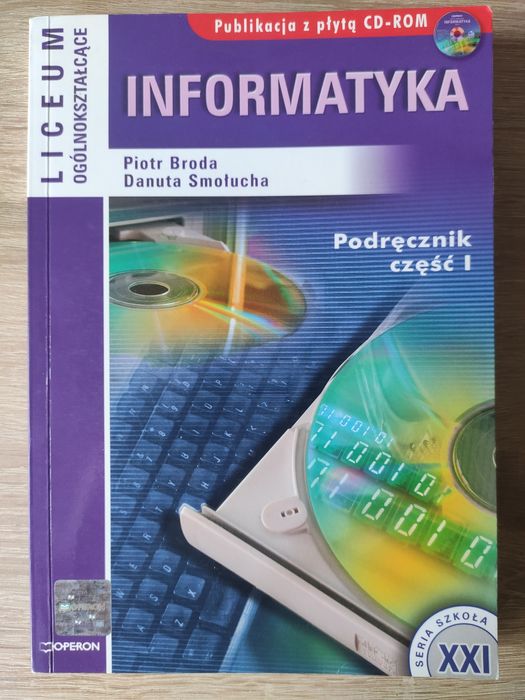 Informatyka podręcznik do liceum ogólnokształcące  Broda Smołucha