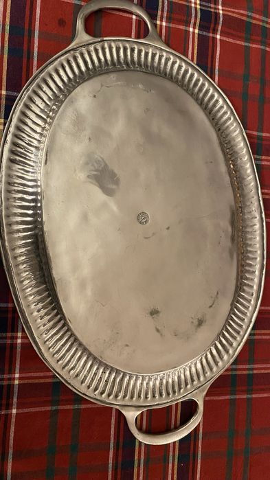 Bandeja de estanho 95% (sn) marca Estanhos Finos Grao Vasco