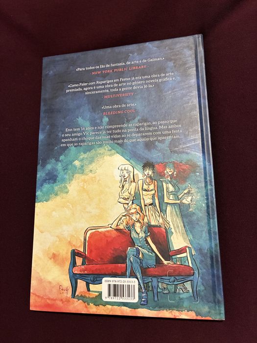 BD Como Falar com Raparigas em Festas de Neil Gaiman