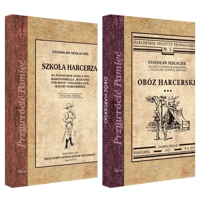 2 NOWE książki o tematyce harcerskiej: Szkoła Harcerza, Obóz Harcerski