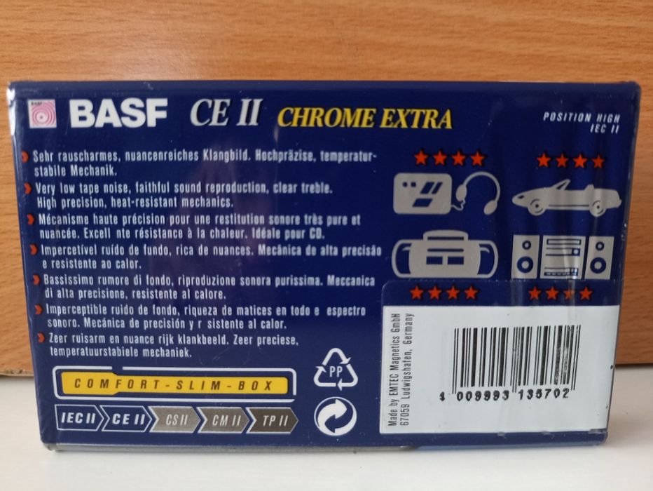 Cassete BASF Chrome extra II