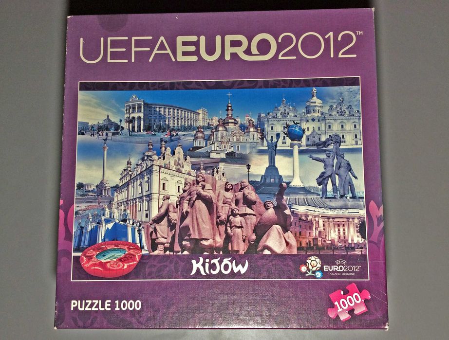 НОВЫЙ пазл puzzle 1000 элементов UEFA EURO 2012