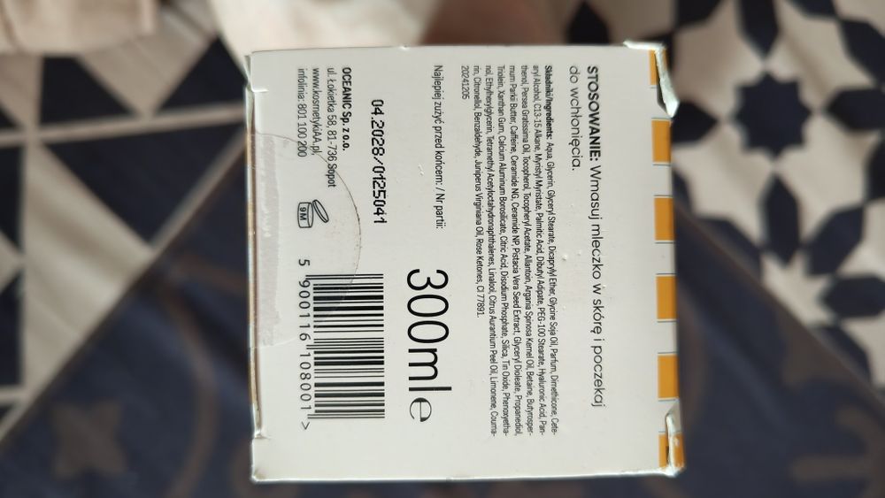 AA. Ciao Bella. Odzywcz mleczko do ciała.