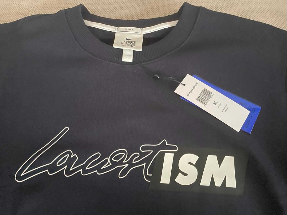 Bluza Lacoste L!ve LAcostism Print Fleece XL