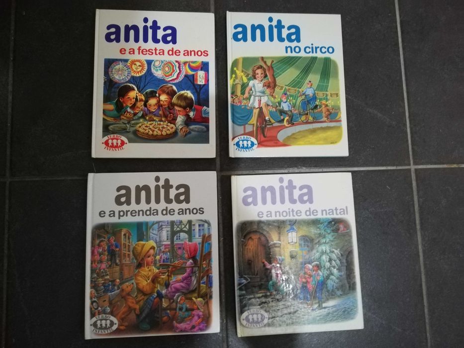 Livros coleção "Anita"