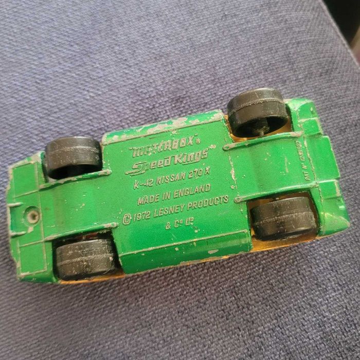 Miniatura Matchbox Speed Kings K-42 Nissan 270X Lesney 1972 Vintage