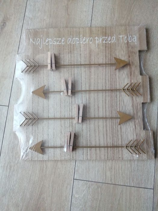 Nowa tablica na zdjęcia motywacyjna