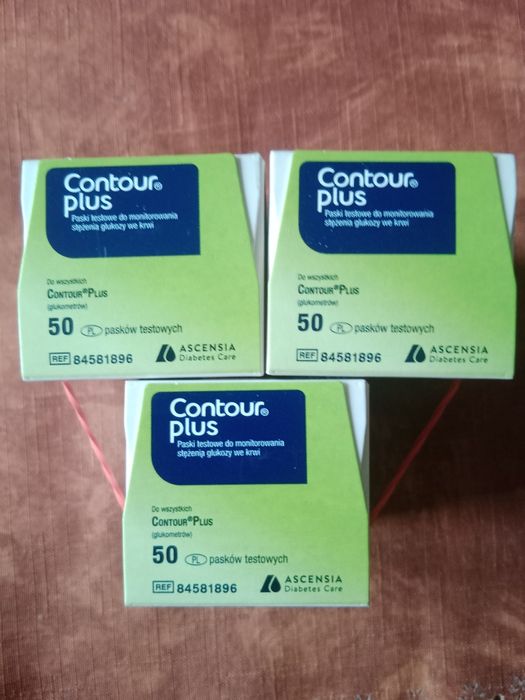 Paski do glukometru Contour plus