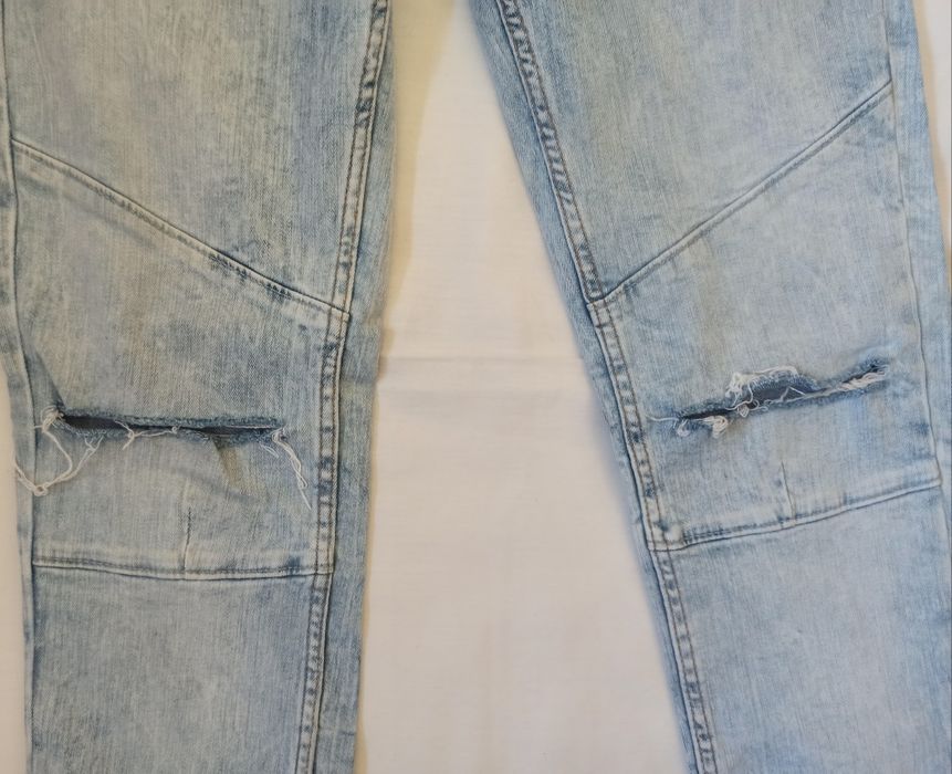 Calças de ganga skinny com cintura baixa Zara 40