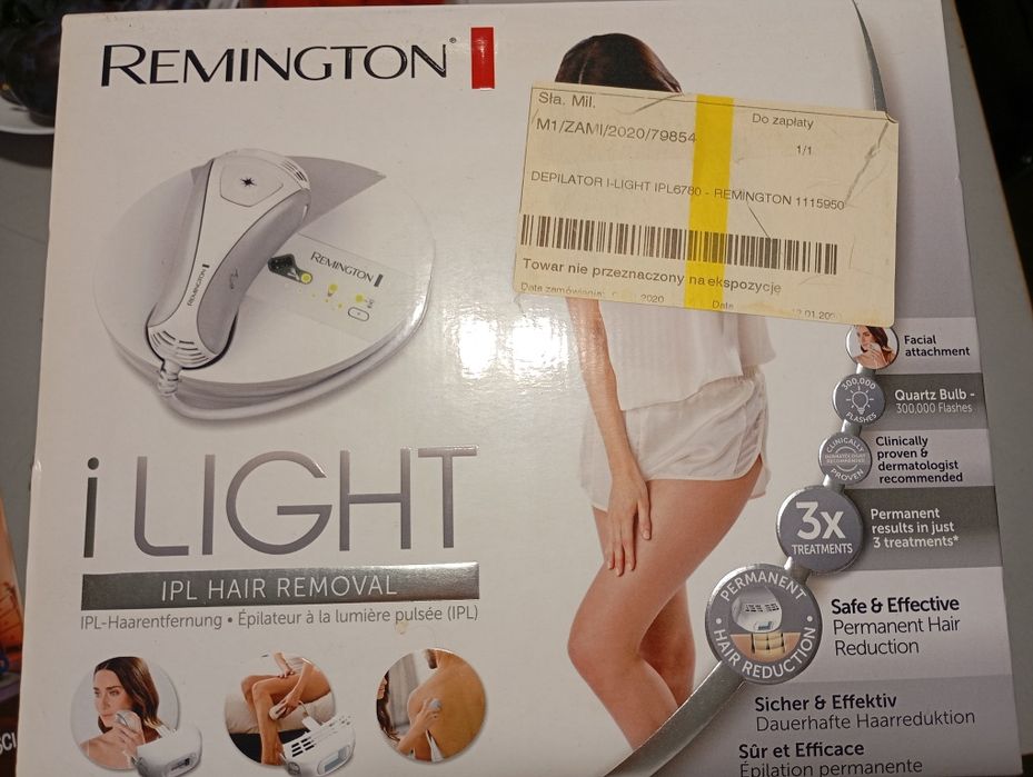Remington depilator laserowy