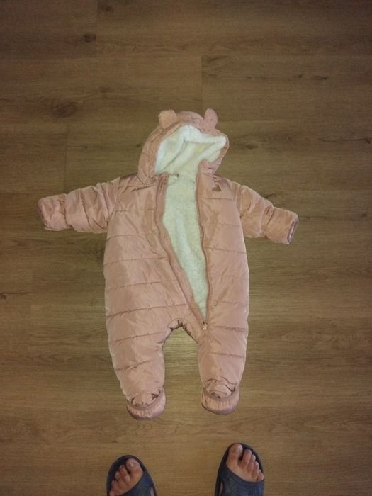 Kombinezon zimowy dla dziewczynki h&m