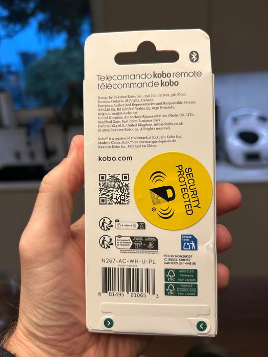 Kobo Rakuten pilot remote telekommande