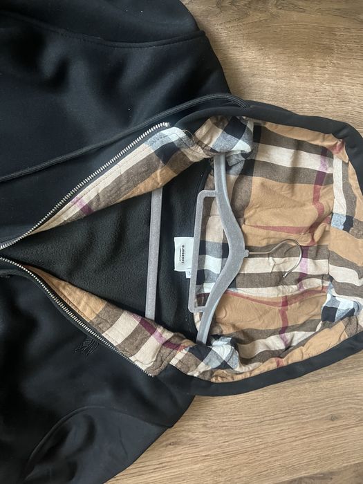 Zip hoodie burberry у двох кольорах