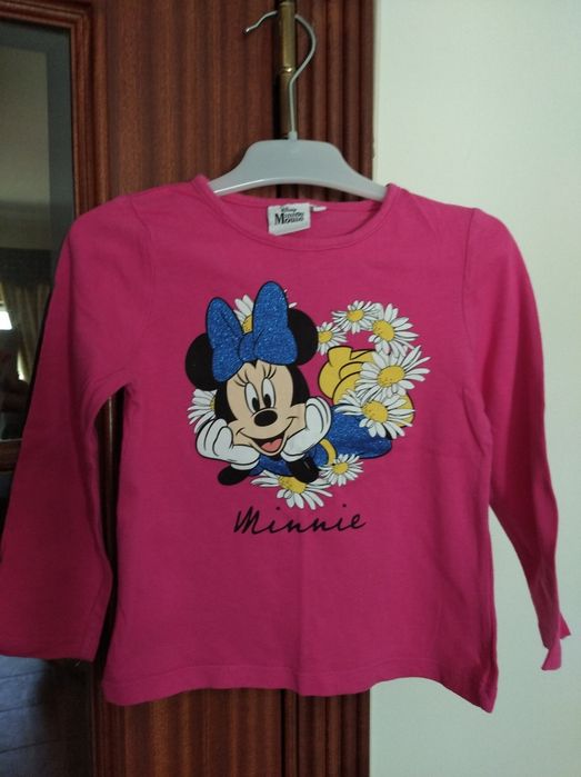 Camisola da Minnie tamanho 3 anos