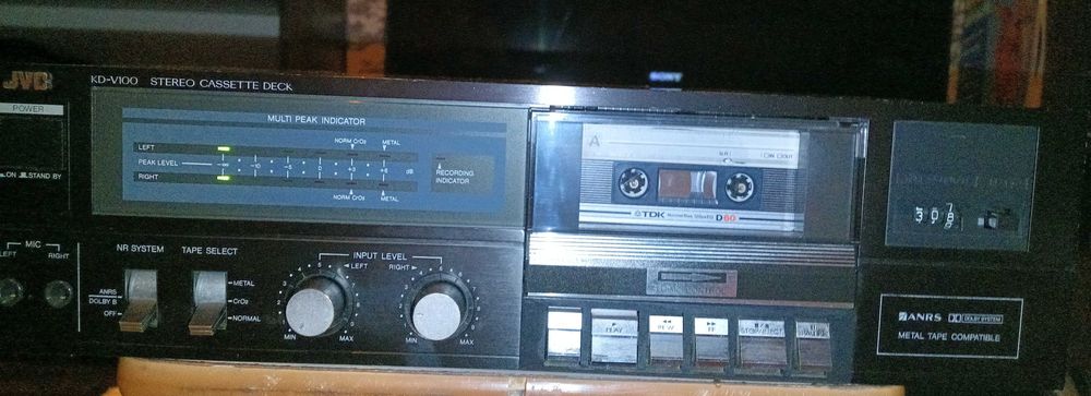 JVC KD-V 100, касетна дека, Japan!