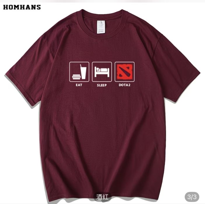 футбалка dota 2 . eat sleep play dota 2