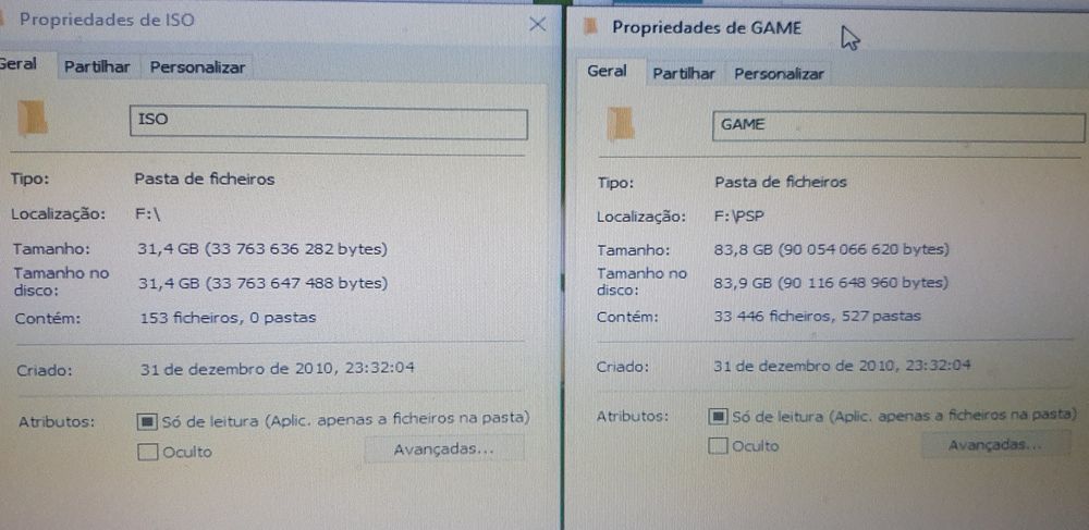 Cartão de memória de 128gb para PSP'S (+ de 50mil jogos)