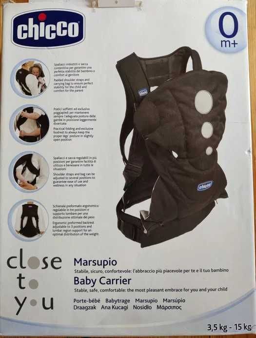 NOVO Marsúpio Close to You da CHICCO