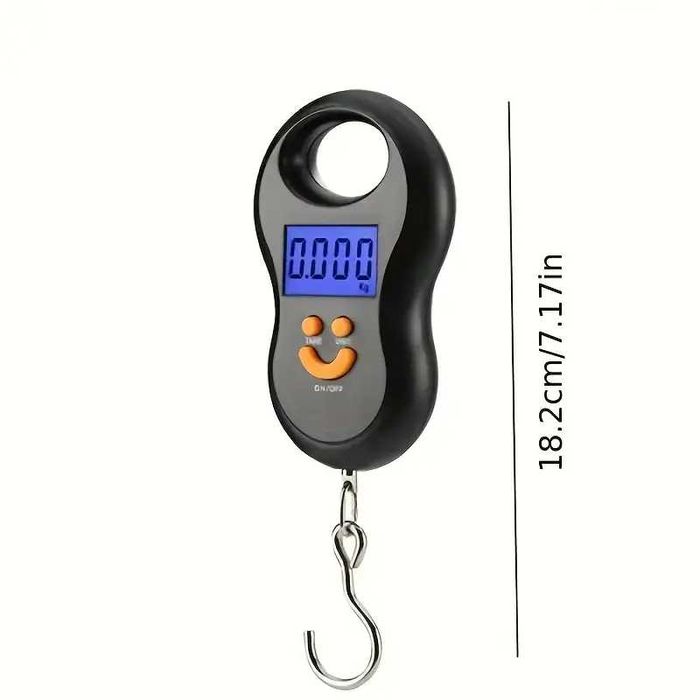 Портативна цифрова підвісна вага з LCD-підсвічуванням