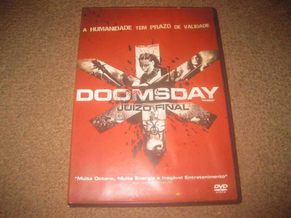 DVD "Doomsday - Juízo Final" com Bob Hoskins