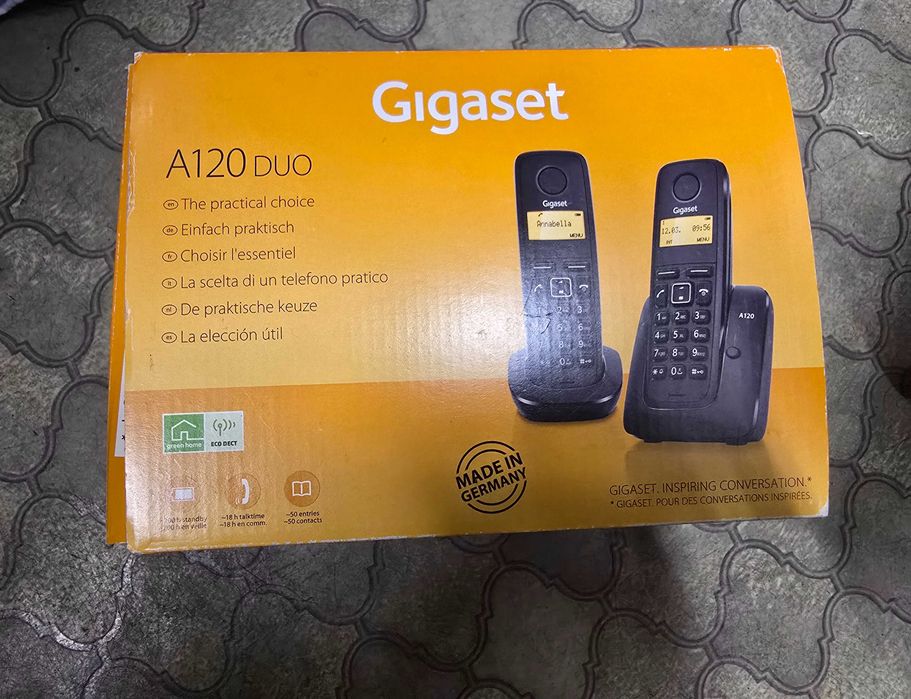 Telefon stacjonarny z bazą Gigaset