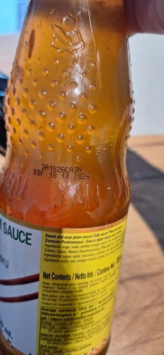 Sos śliwkowy słodko-kwaśny marki Healthy Boy