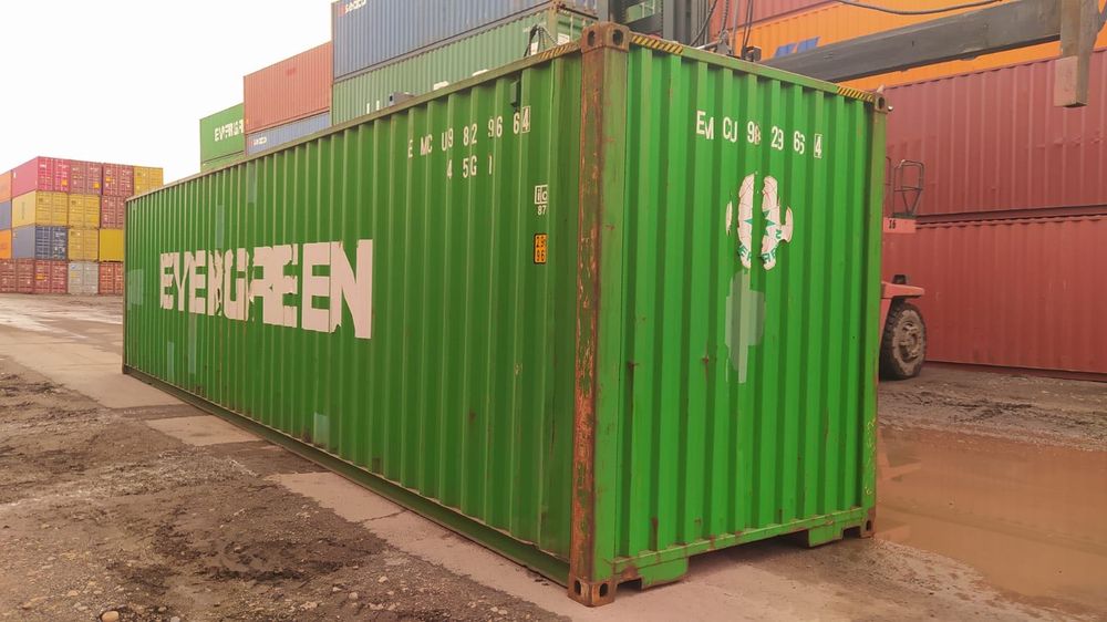 Kontener morski magazynowy 40 DV/HC 12 metrowy  + transport HDS