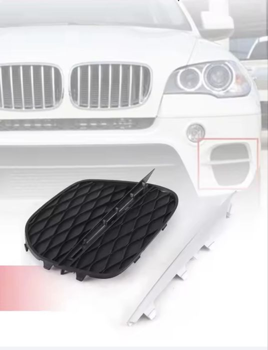 зап решетка бампера bmw x5 e70