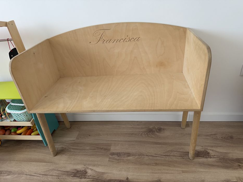 Banco quarto criança personalizado