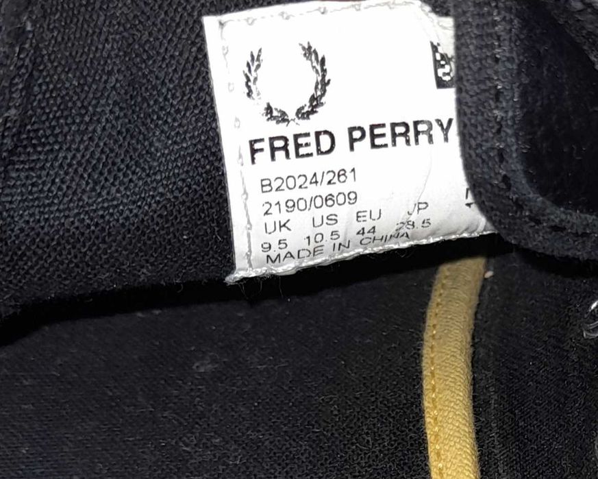 Ténis Fred Perry, vintage ,nr44