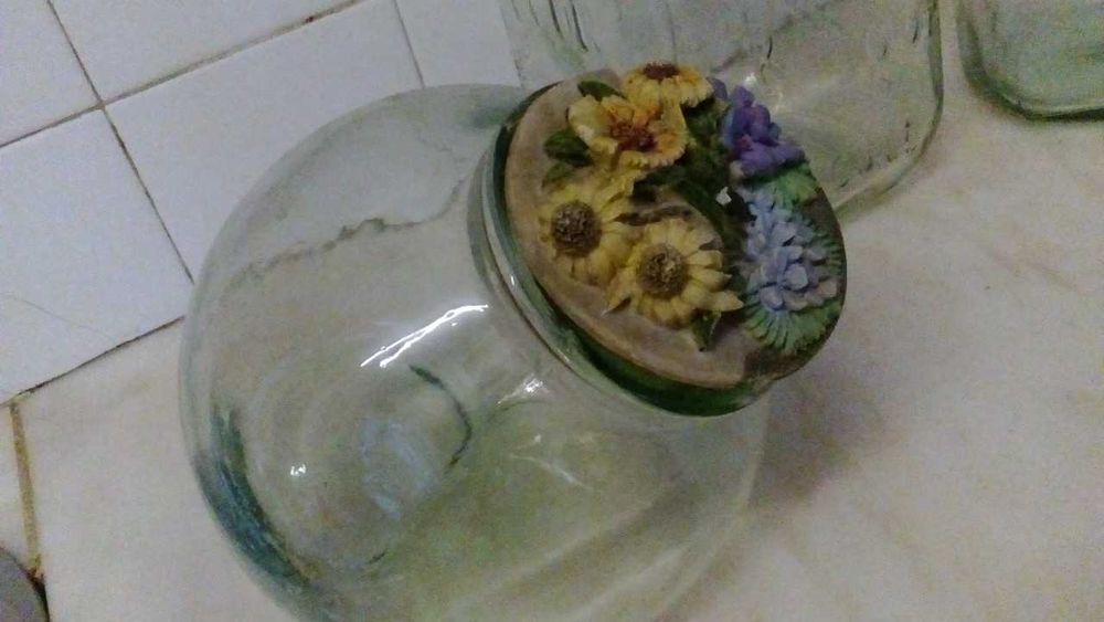 Coleção peças vintage em vidro c base em muito bom estado vendo troco