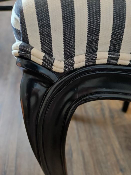 Komplet stylowy stół i 6 krzeseł