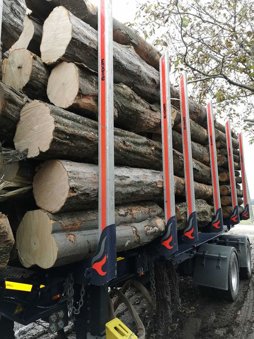 Drewno Opałowe Kominkowe Buk Grab Sezonowany Transport