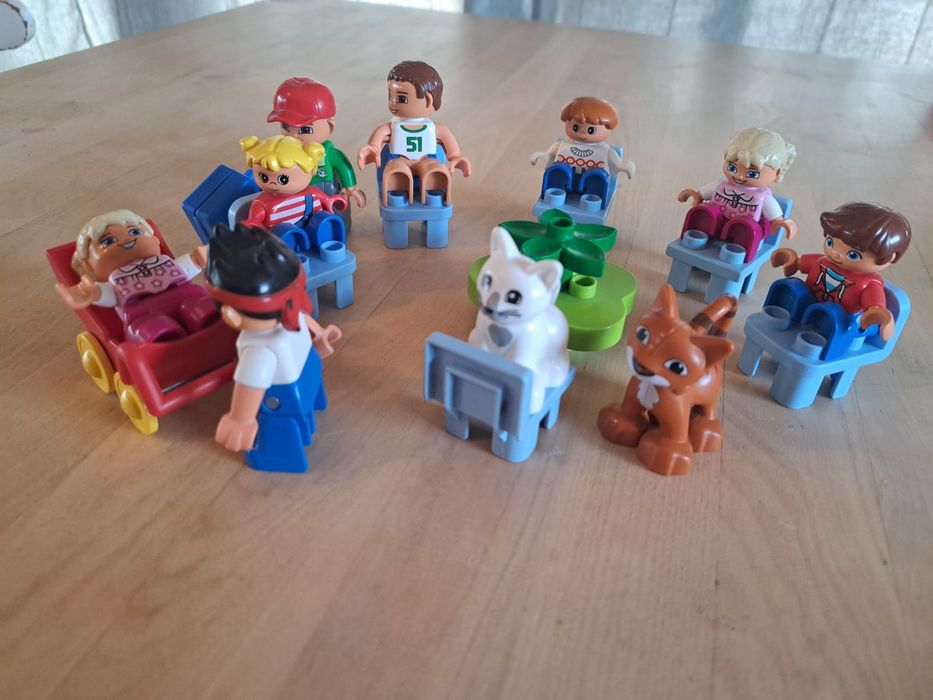 Klocki LEGO duplo do zabawy w dom, mix