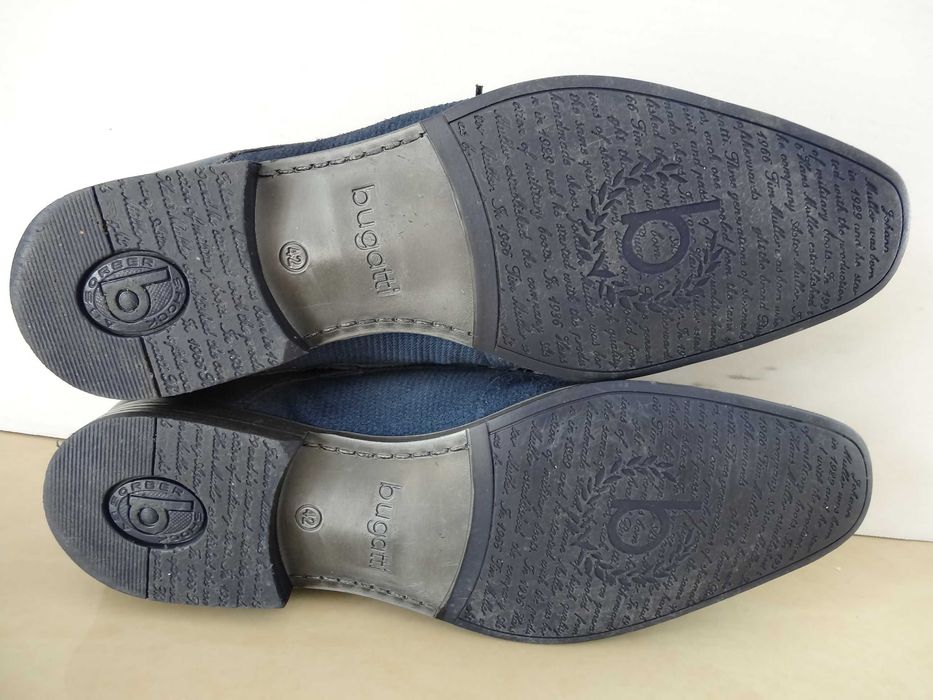 Buty BUGATTI roz 42 Pantofle Biznesowe