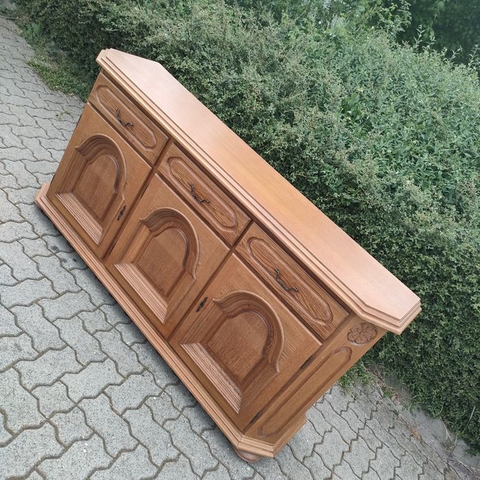 Komoda dąb rustykalny - Transport