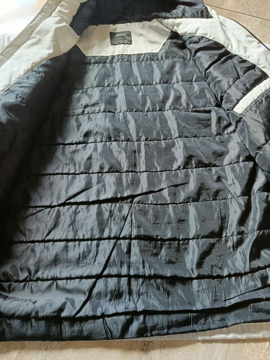 Kurtka męska Bershka w kolorze białym, rozmiar XL